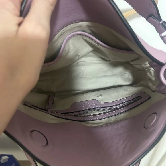 Liebeskind Dusty Pink Leather Shoulder Bag - Picture 2 of 7